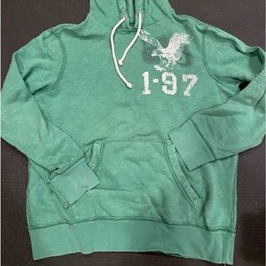 American Eagle Mens Green Sweatshirt Size L
